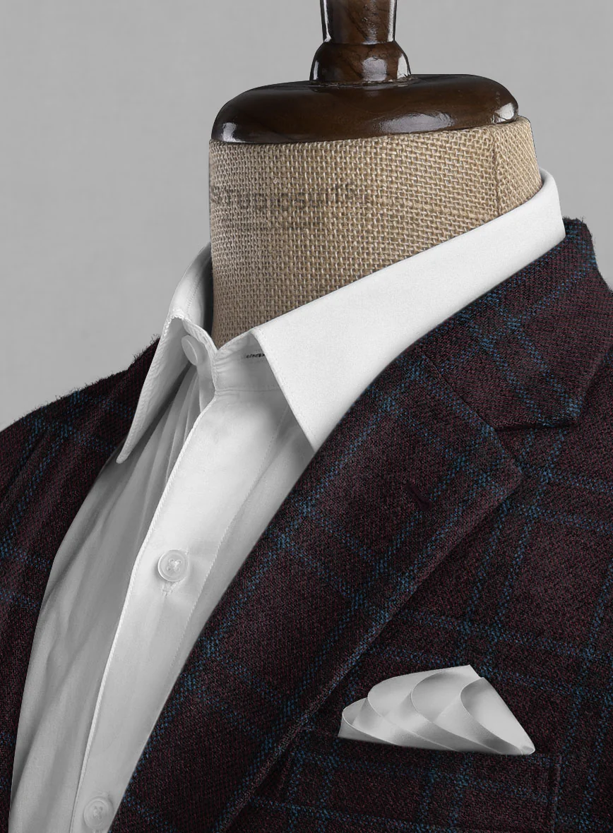 Italian Ernesto Check Tweed Suit - Image 4