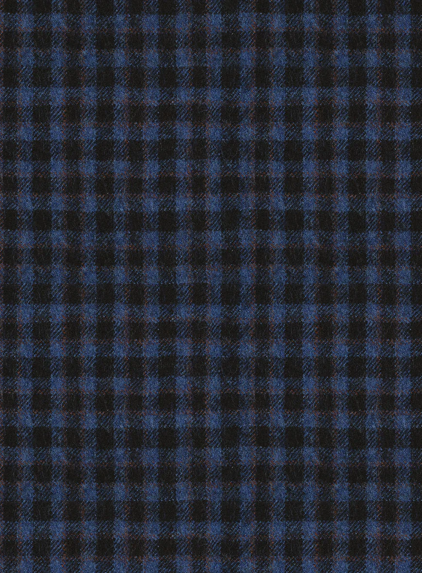 Italian Ervasi Blue Wool Suit - Image 6