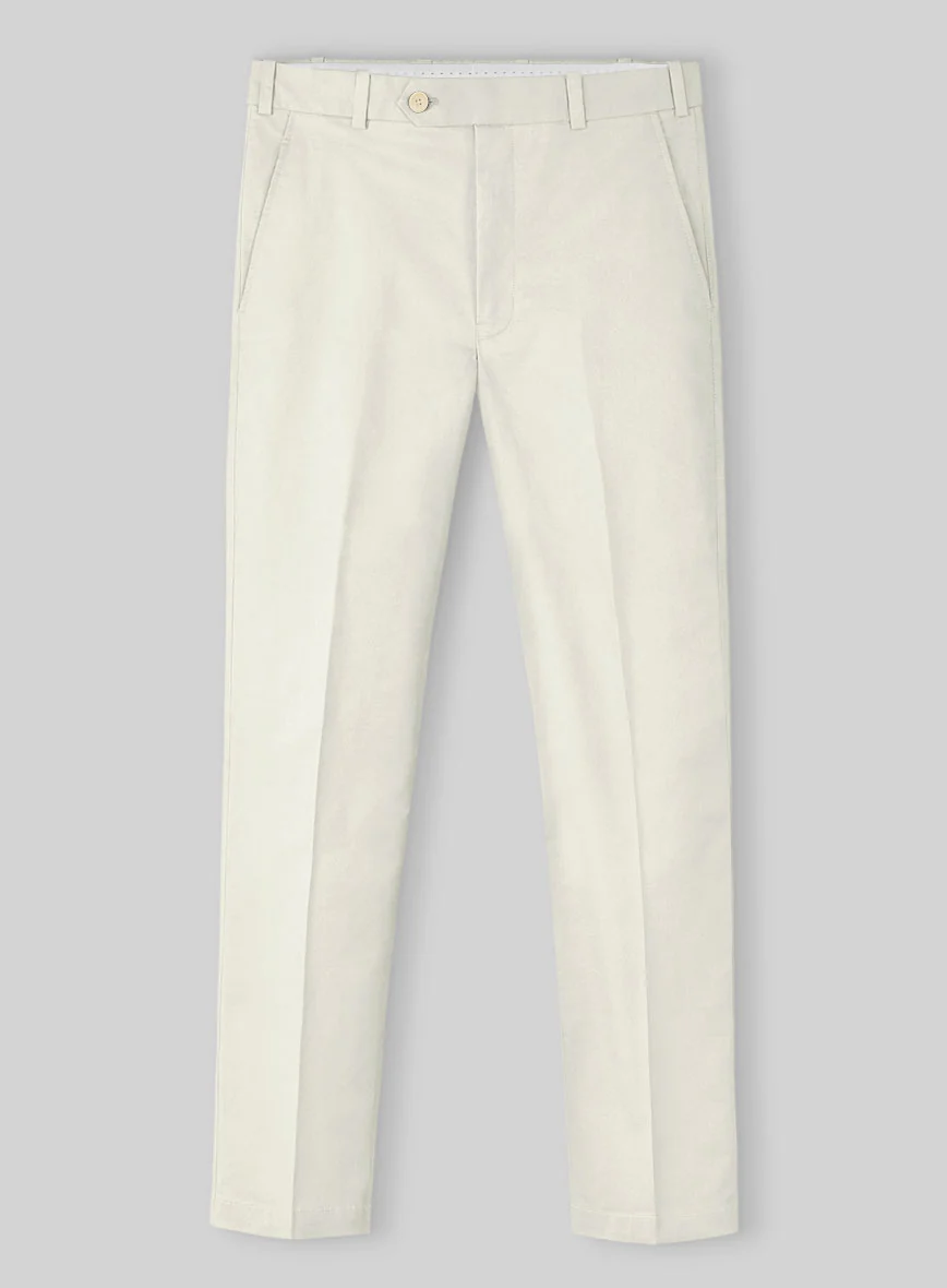 Italian Fawn Cotton Stretch Suit - Image 5