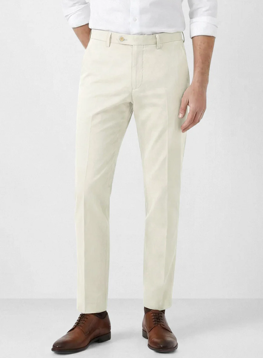 Italian Fawn Cotton Stretch Suit - Image 6