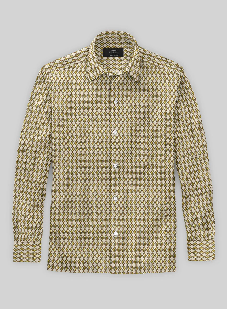 Italian Flaviano Summer Linen Shirt - Image 2
