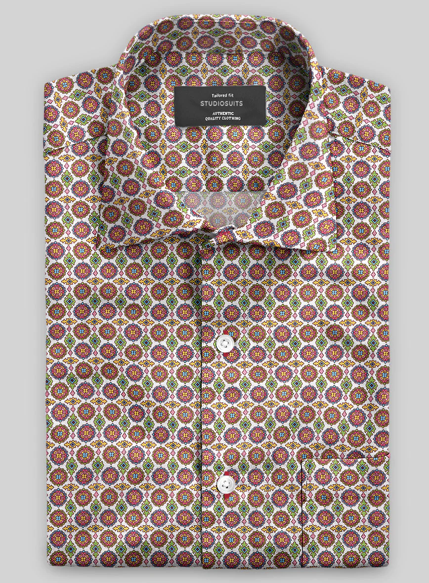 Italian Florencio Summer Linen Shirt