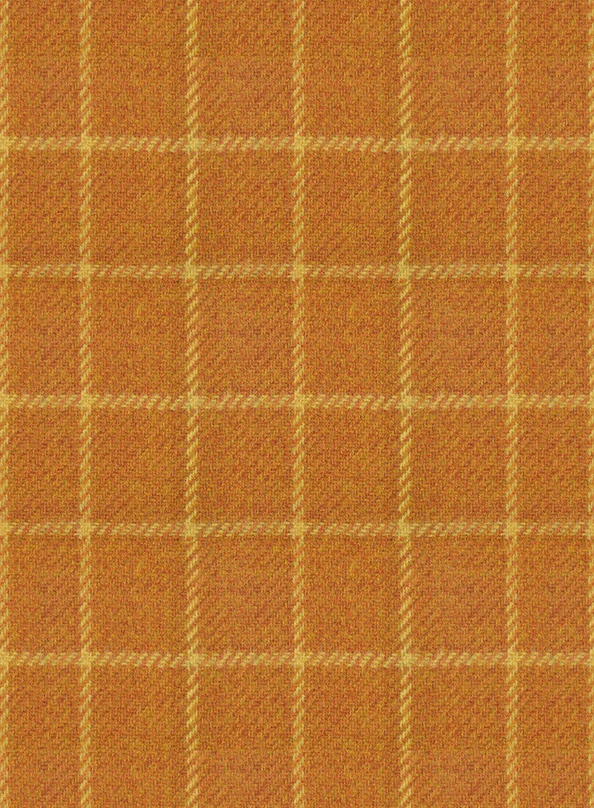 Italian Highlander Eloro Yellow Tweed Jacket - Image 2