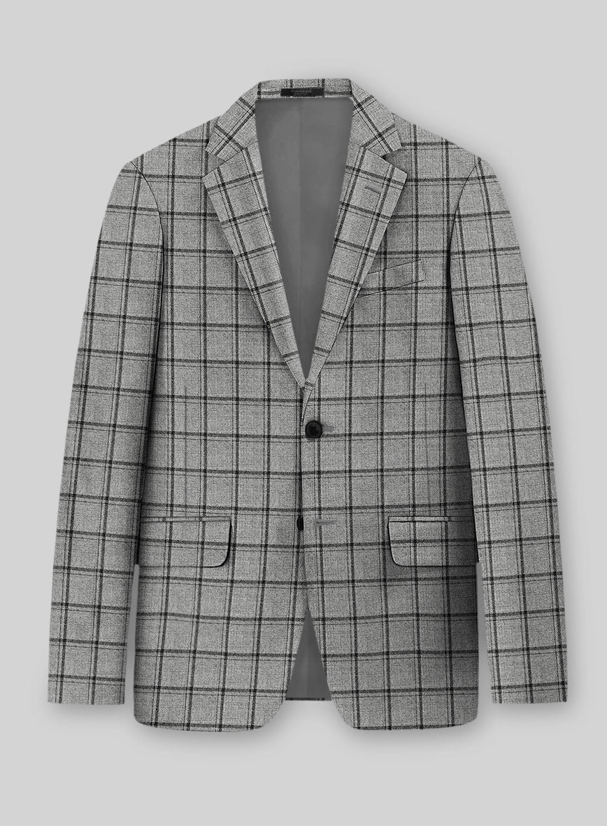 Italian Ironclad Check Tweed Jacket