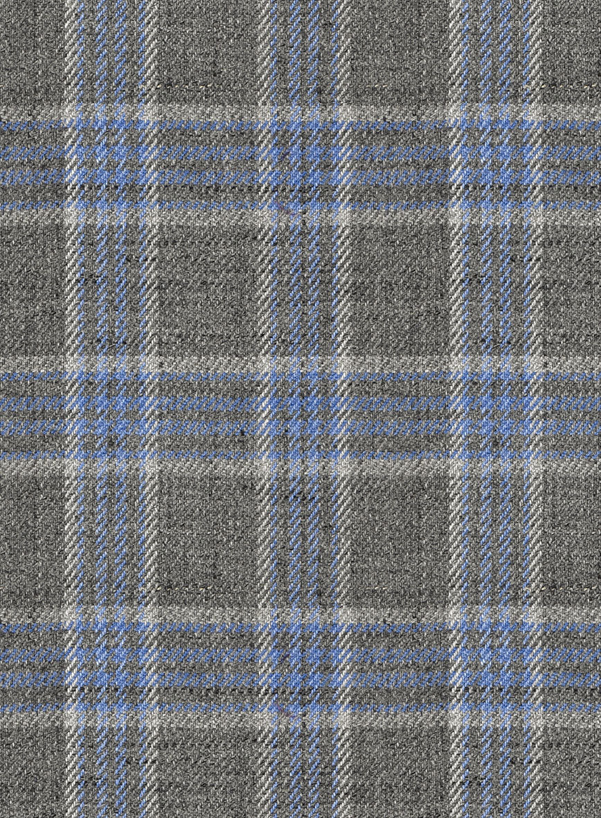 Italian Joa Gray Wool Jacket - Image 2