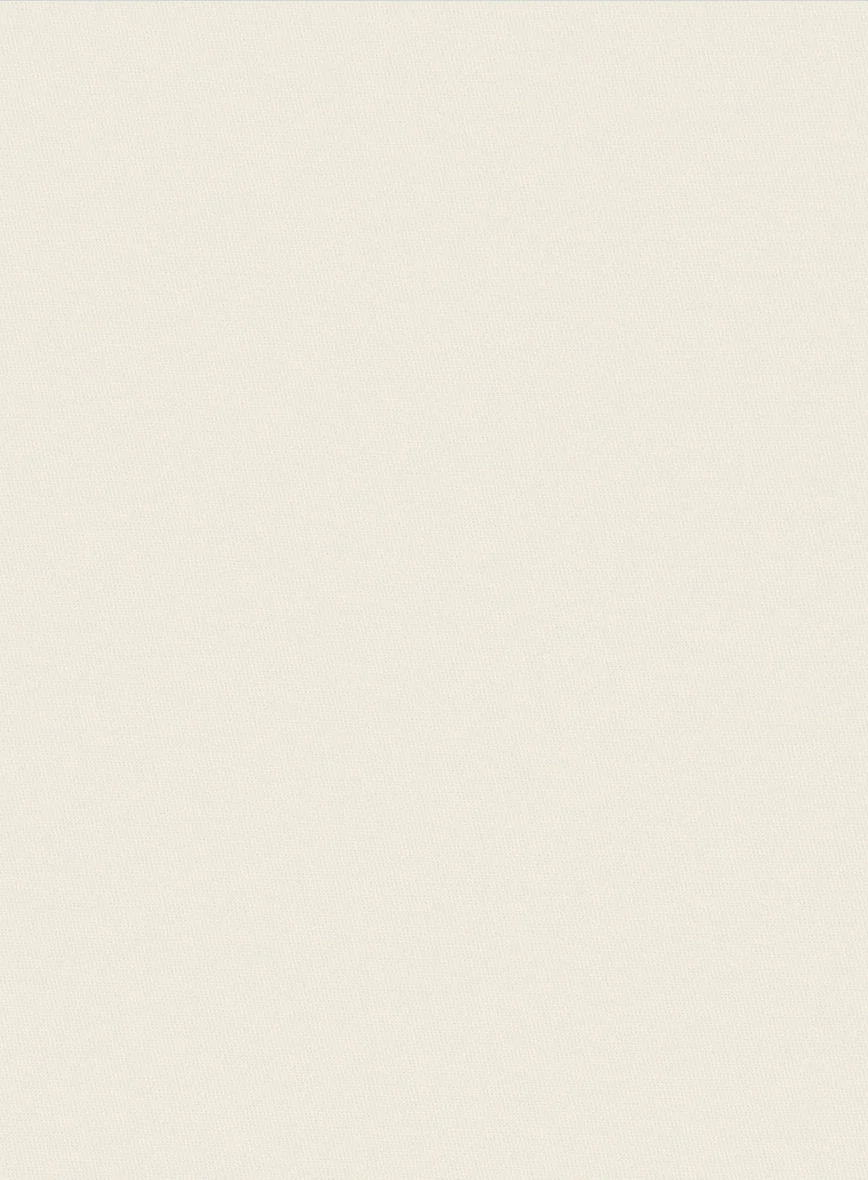 Italian Light Beige Cotton Stretch Jacket - Image 2