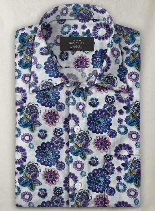 Italian Linen Aicara Shirt - Image 2