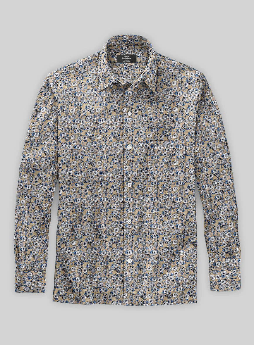Italian Linen Arnar Shirt - Image 2