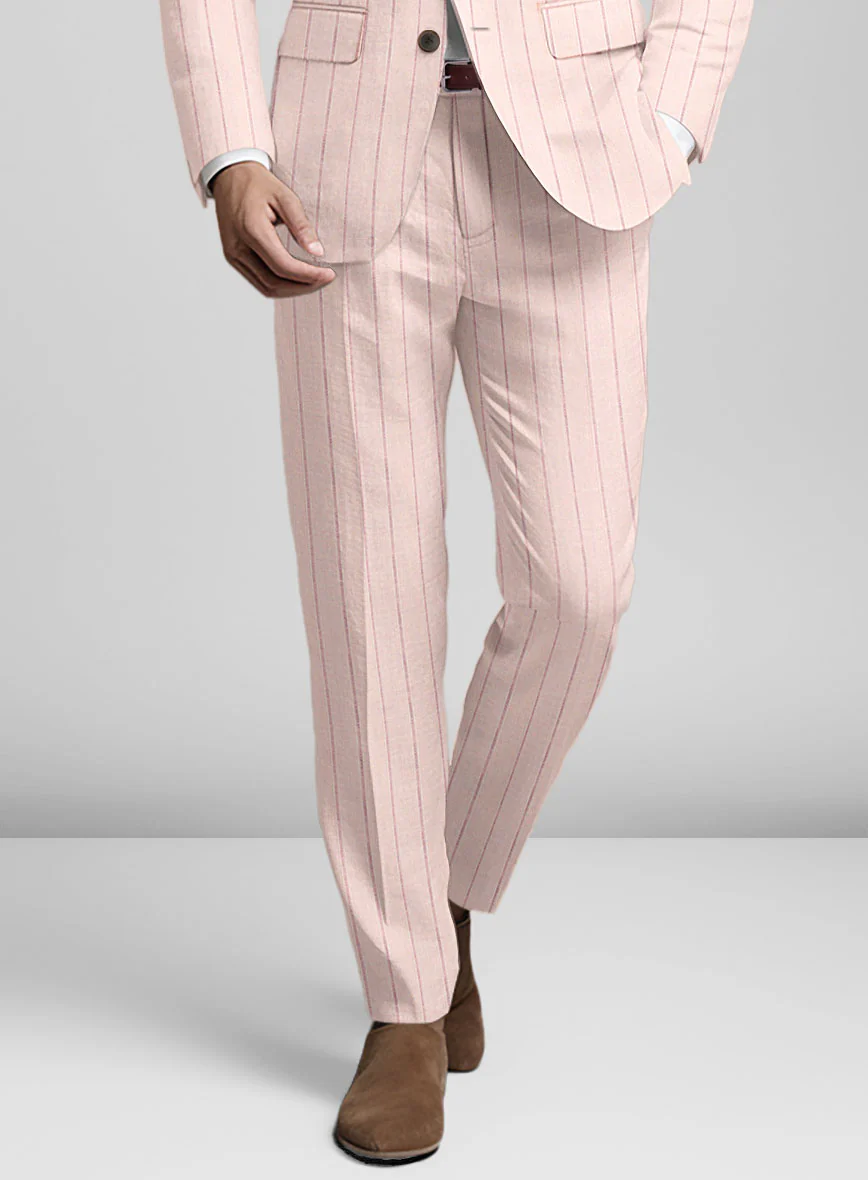Italian Linen Cemto Suit - Image 5