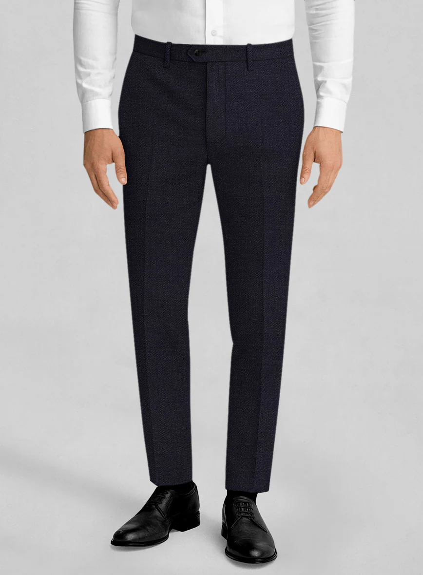 Italian Linen Deep Navy Suit - Image 5
