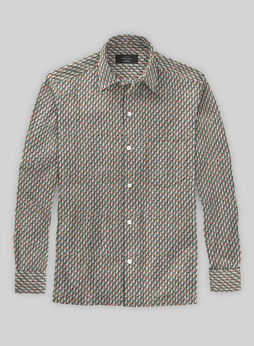 Italian Linen Einal Shirt - Image 2