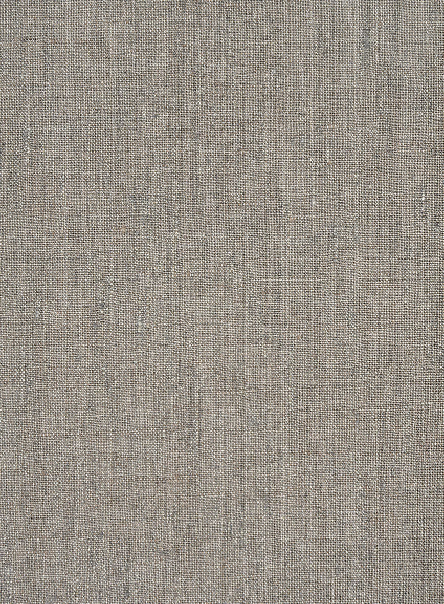 Italian Linen French Brown Pants - Image 3