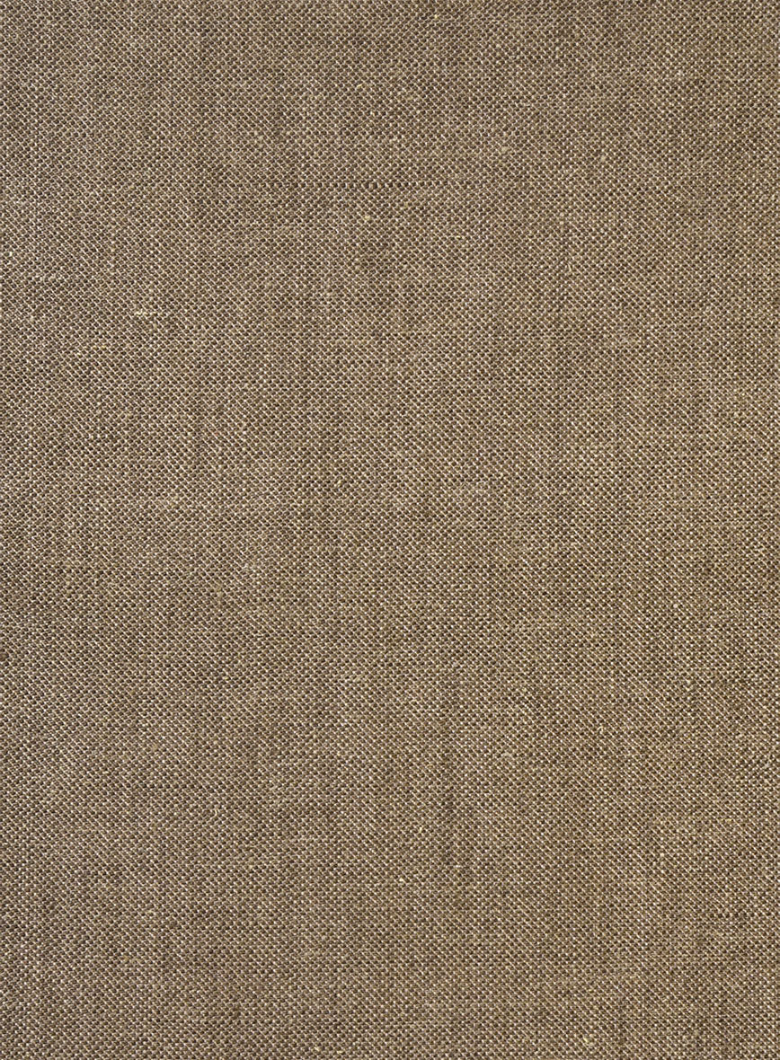 Italian Linen Irish Brown Jacket - Image 3