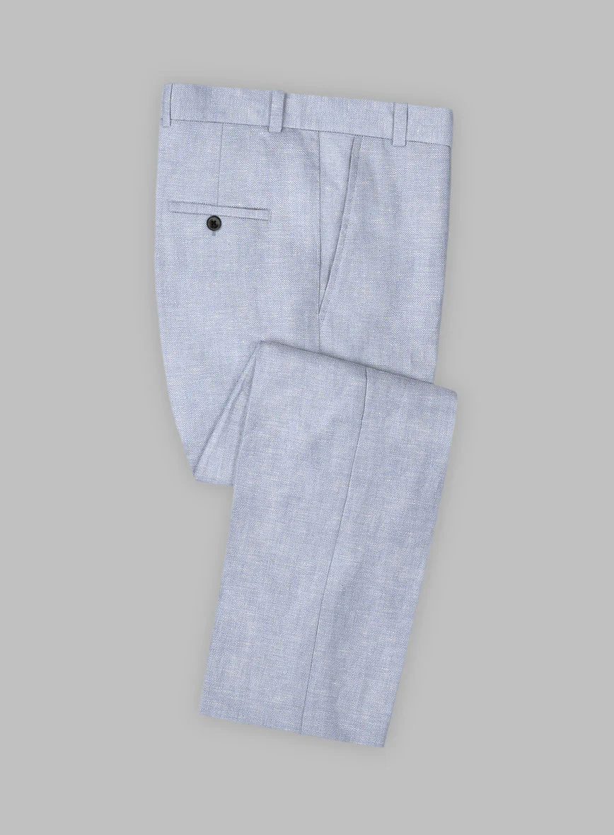 Italian Linen Lavender Mist Pants