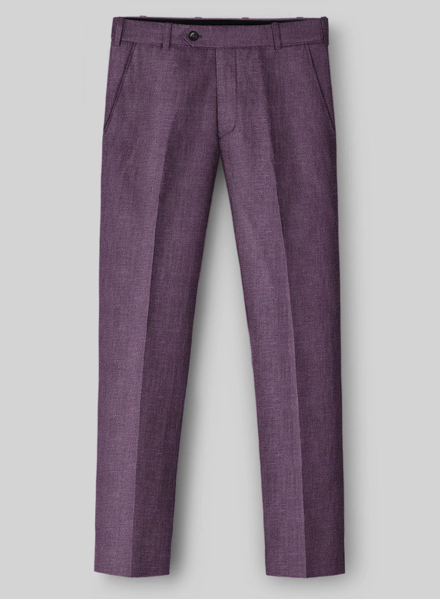 Italian Linen Lilac Mist Suit - Image 4