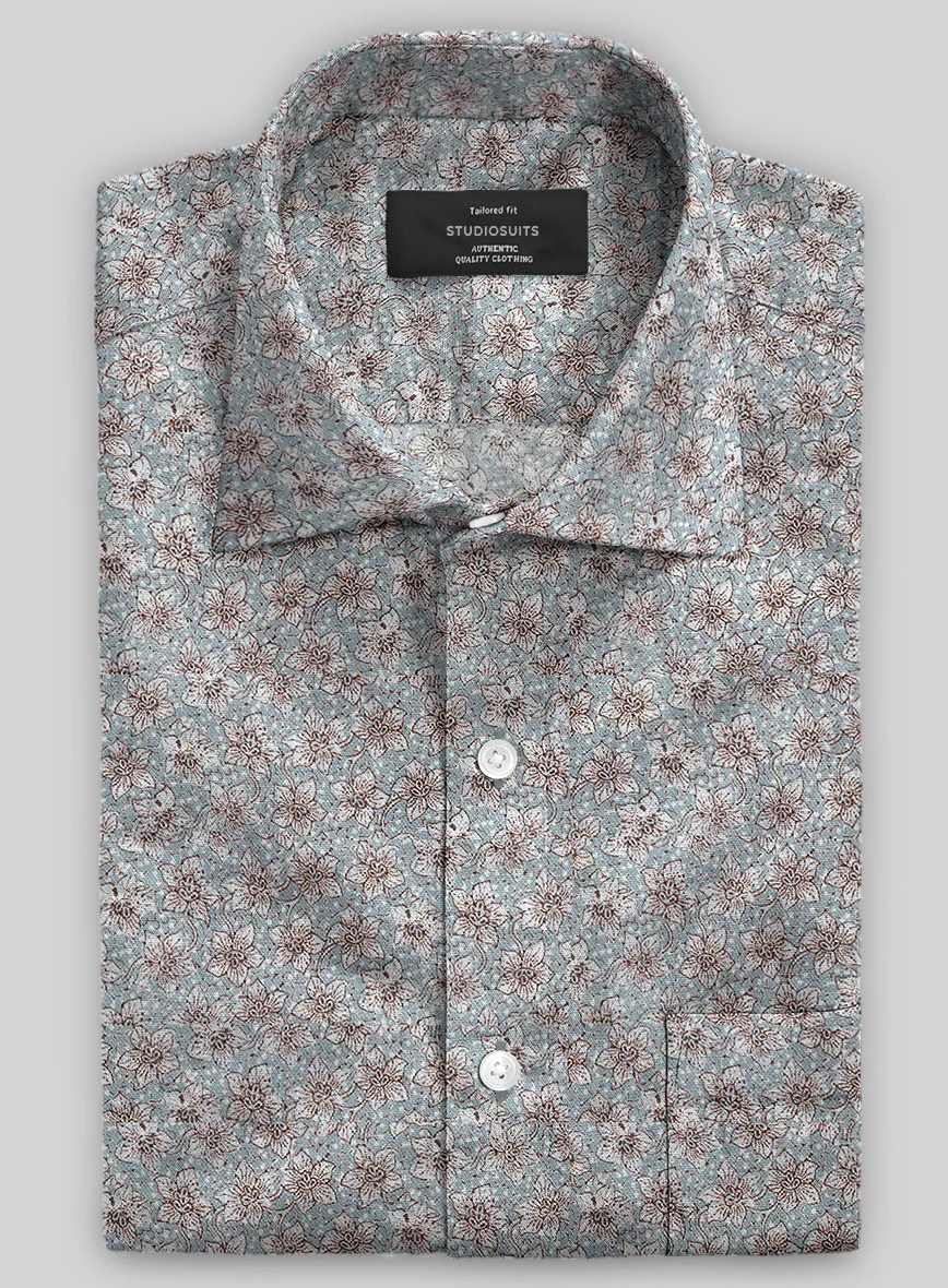 Italian Linen Livano Shirt - Image 2