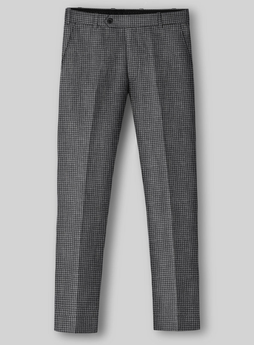 Italian Linen Lupesco Houndstooth Suit - Image 4