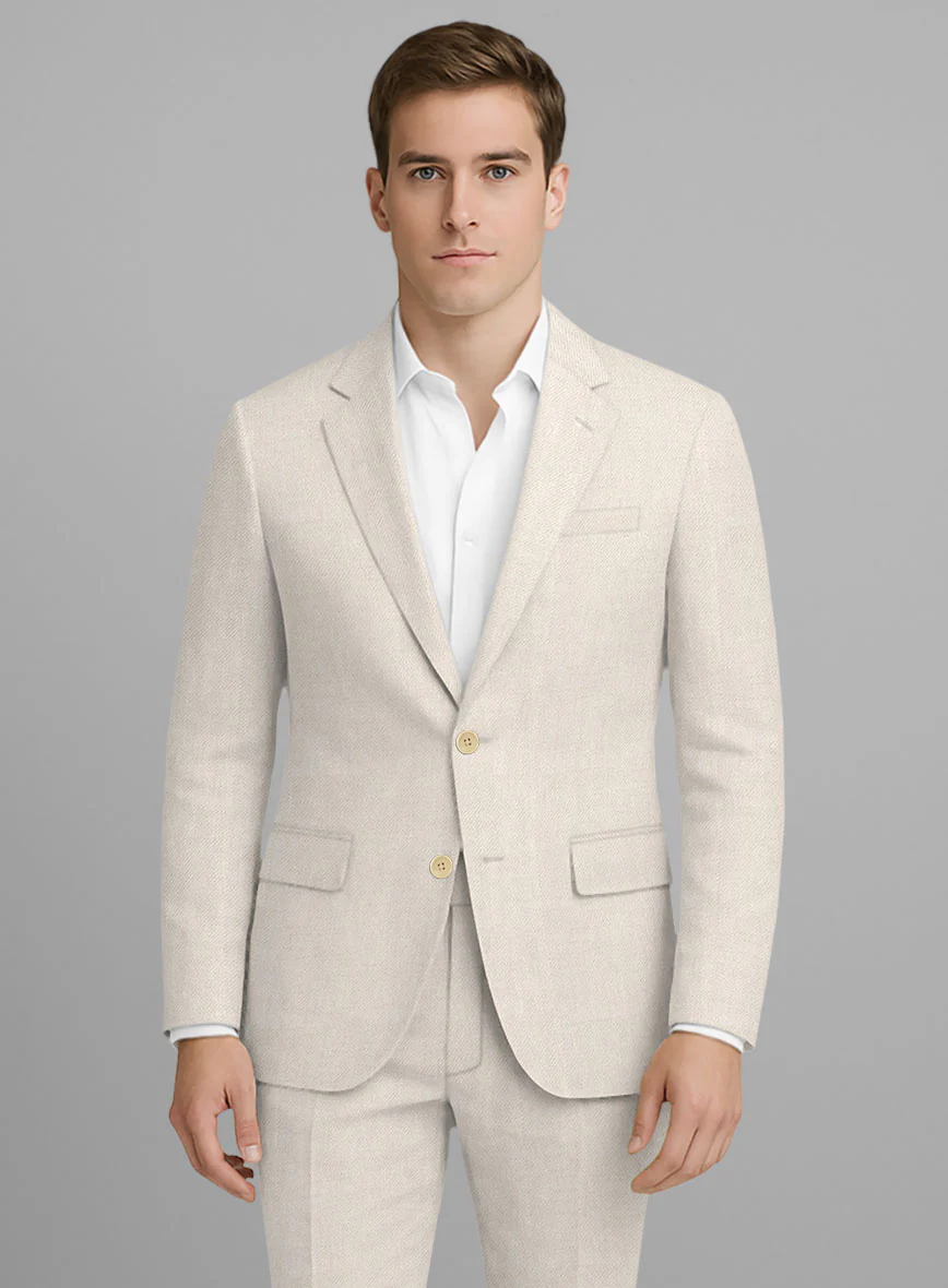 Italian Linen Maffeo Jacket - Image 2
