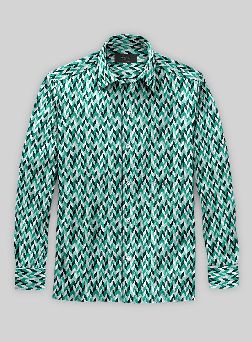 Italian Linen Matteo Shirt - Image 2