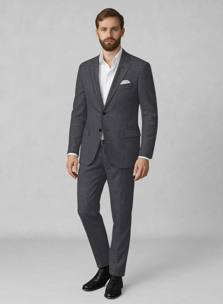 Italian Linen Nottegno Herringbone Suit