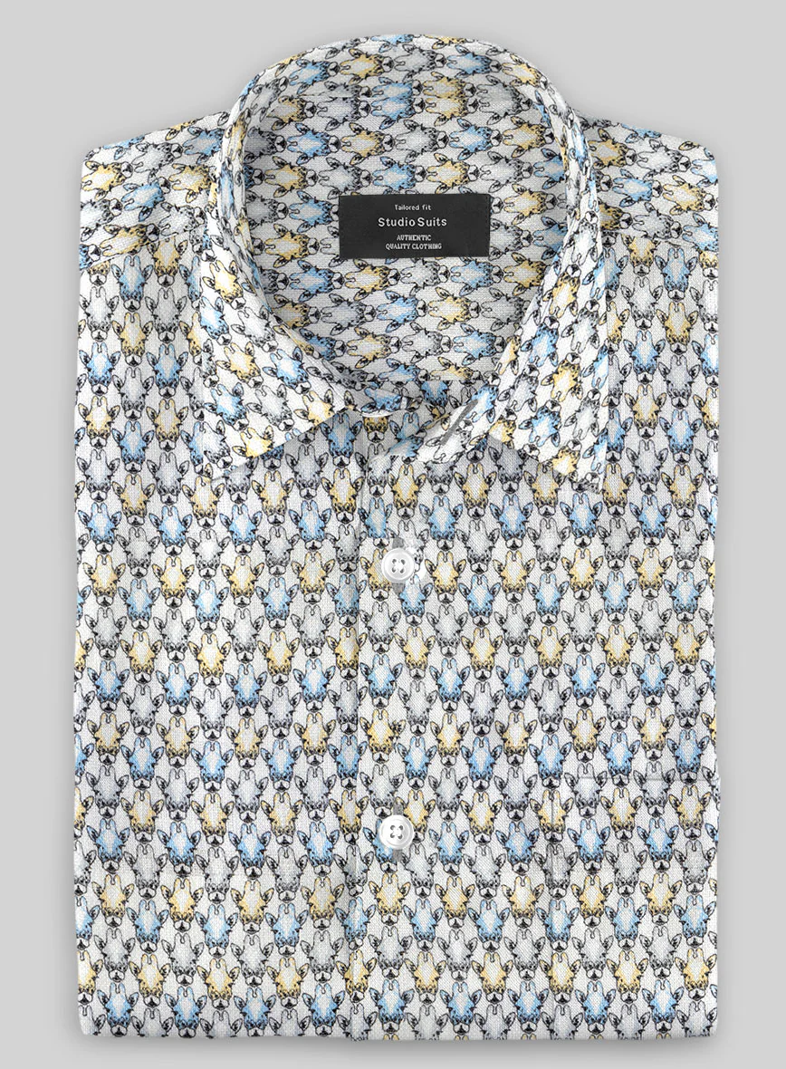 Italian Linen Plivio Shirt - Image 2