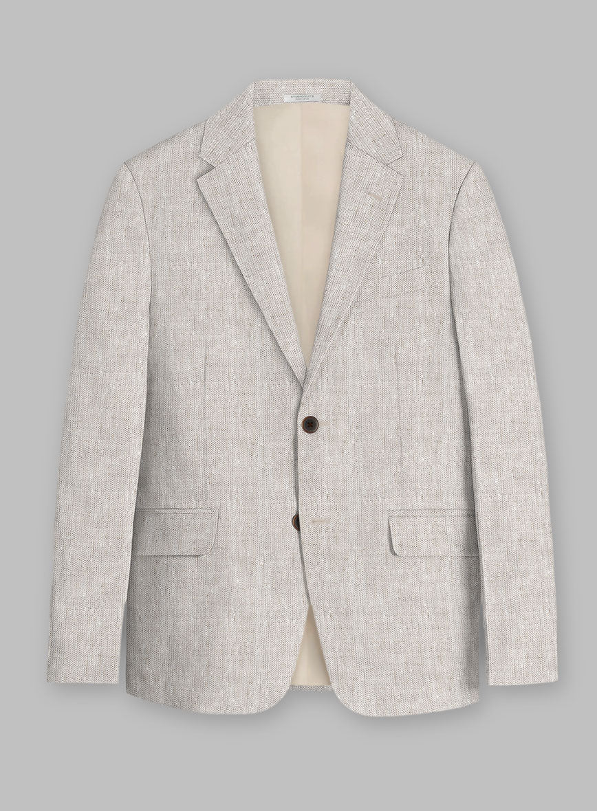Italian Linen Silk Elcino Suit - Image 3