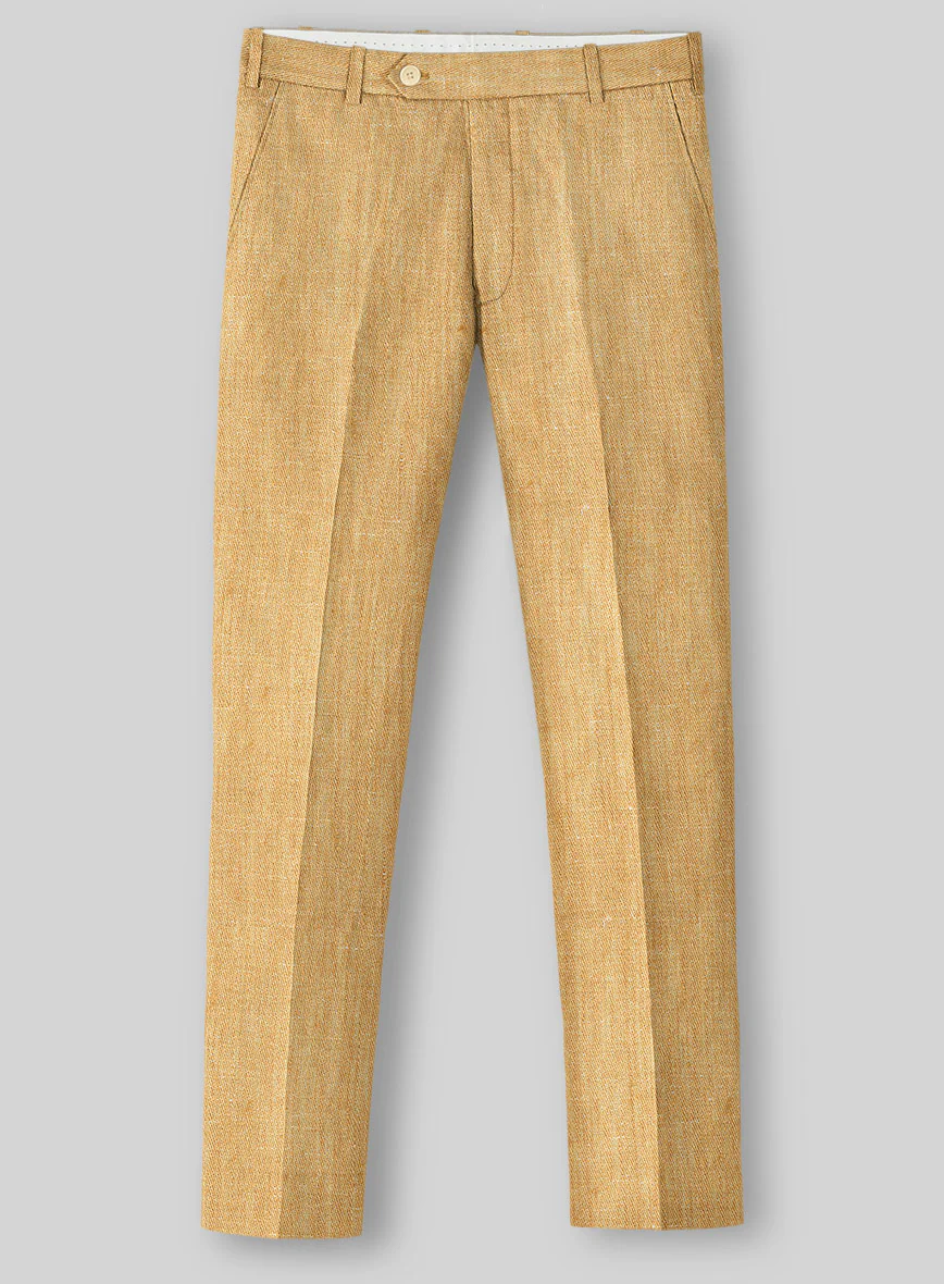 Italian Linen Sunlit Orchid Suit - Image 5