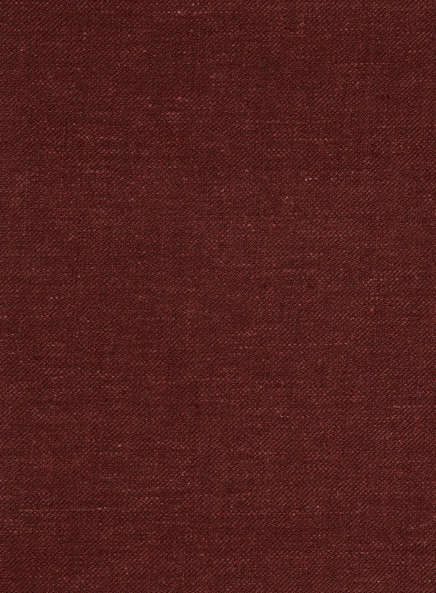 Italian Linen Terra Brown Jacket - Image 3