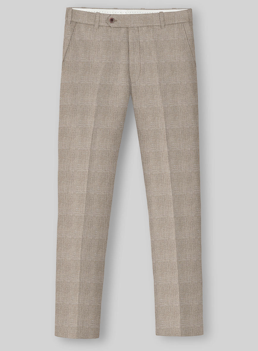 Italian Linen Vittorio Check Suit - Image 4
