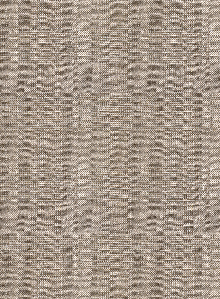 Italian Linen Vittorio Check Jacket - Image 3