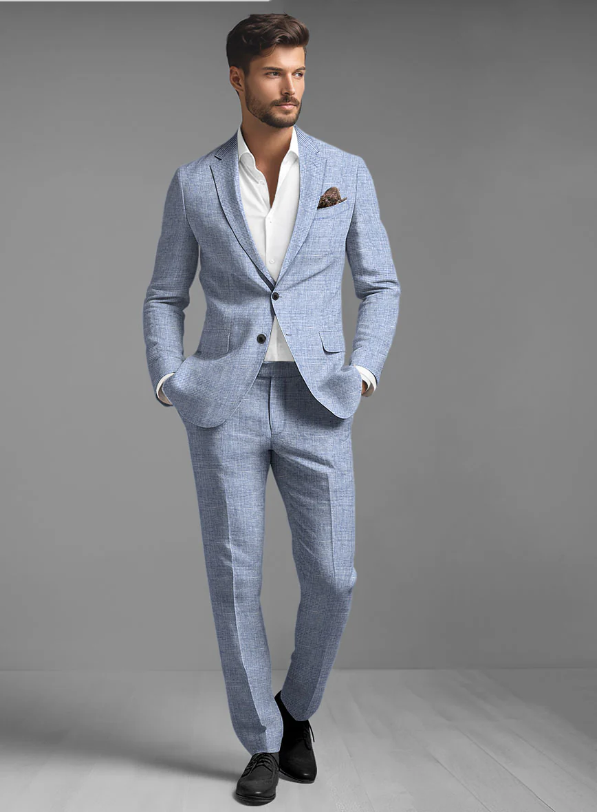 Italian Linen Vresta Suit - Image 2