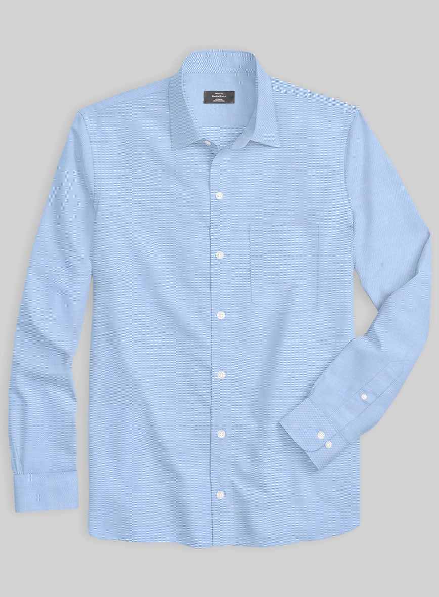 Italian Lombardo Ceo Aqua Blue Shirt - Image 2