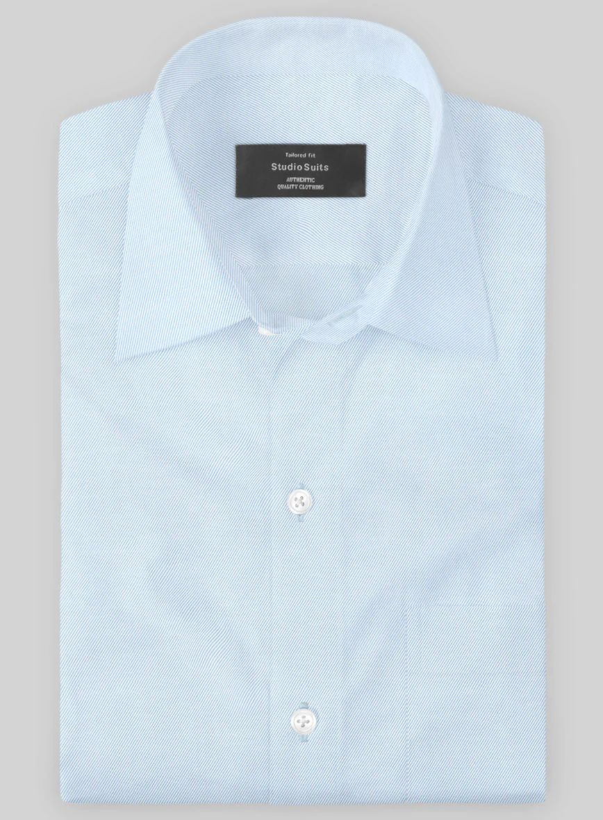 Italian Lombardo Ceo Blue Shirt