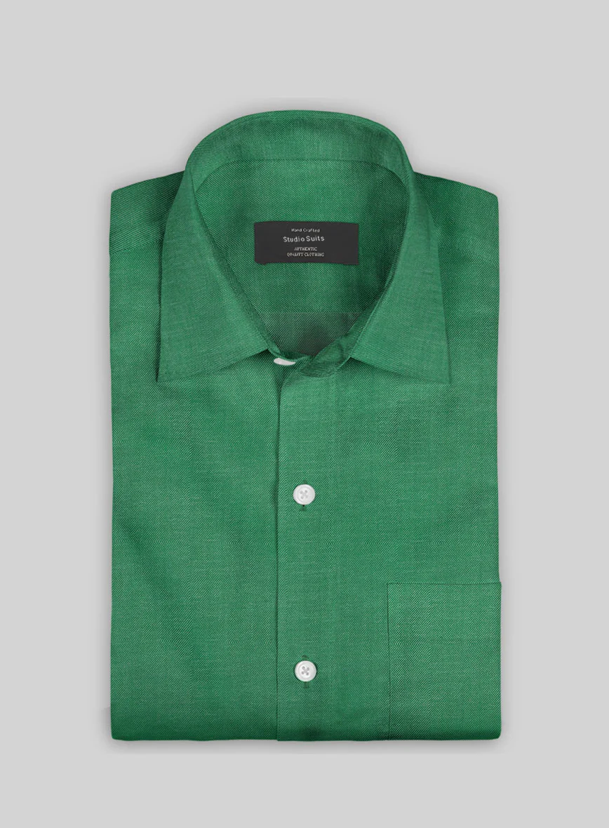 Italian Lombardo Green Shirt