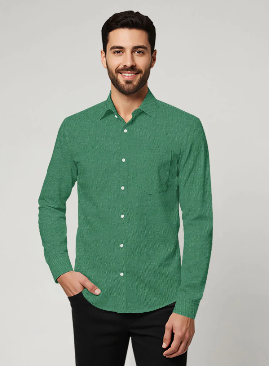 Italian Lombardo Green Shirt - Image 2