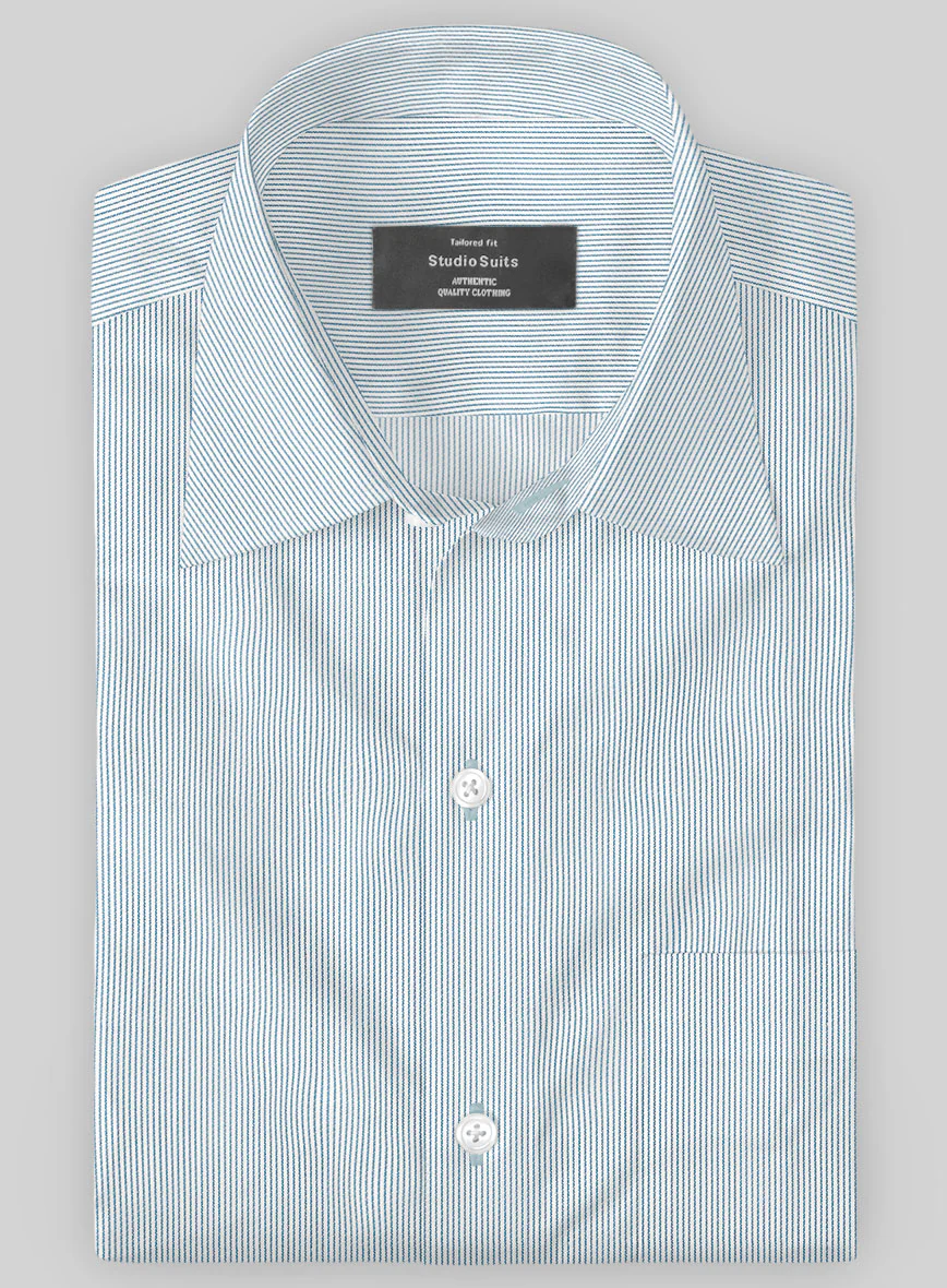 Italian Lombardo Mabel Pinstripe Shirt
