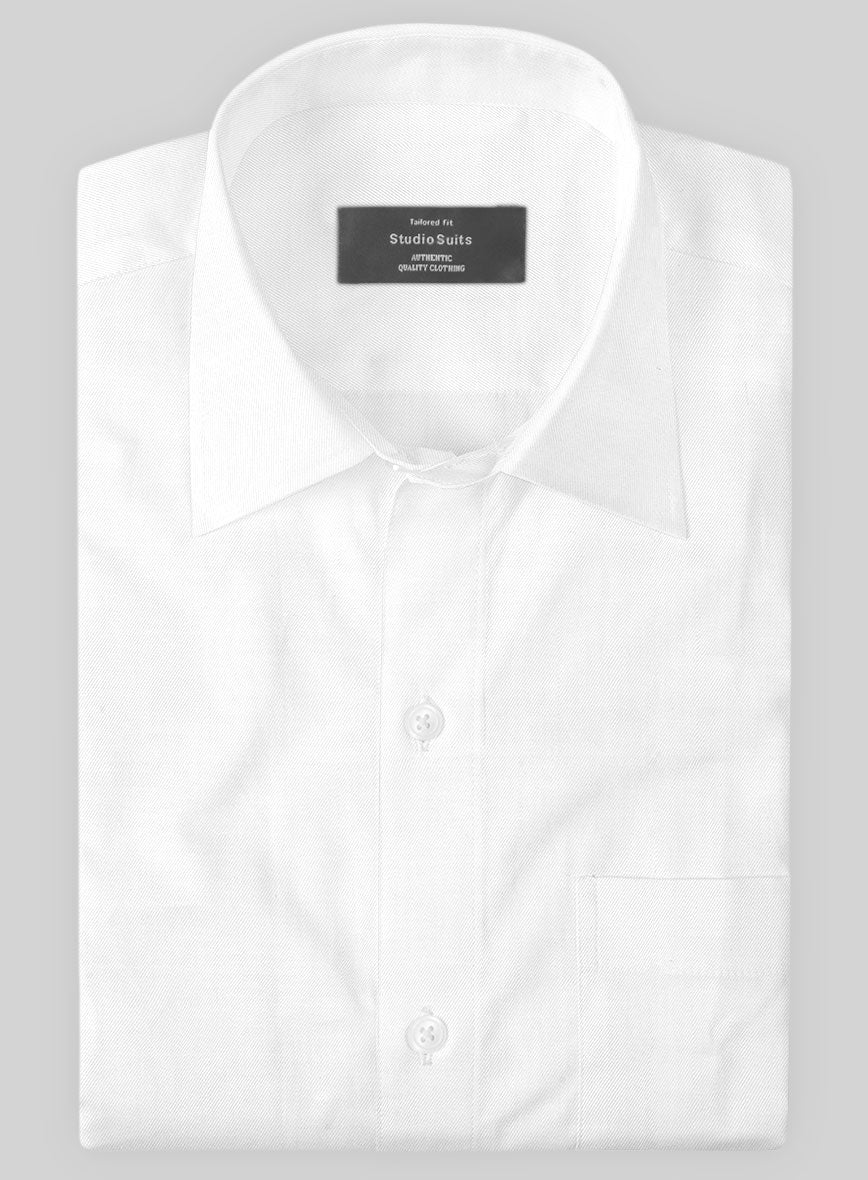 Italian Lombardo Procelain White Shirt
