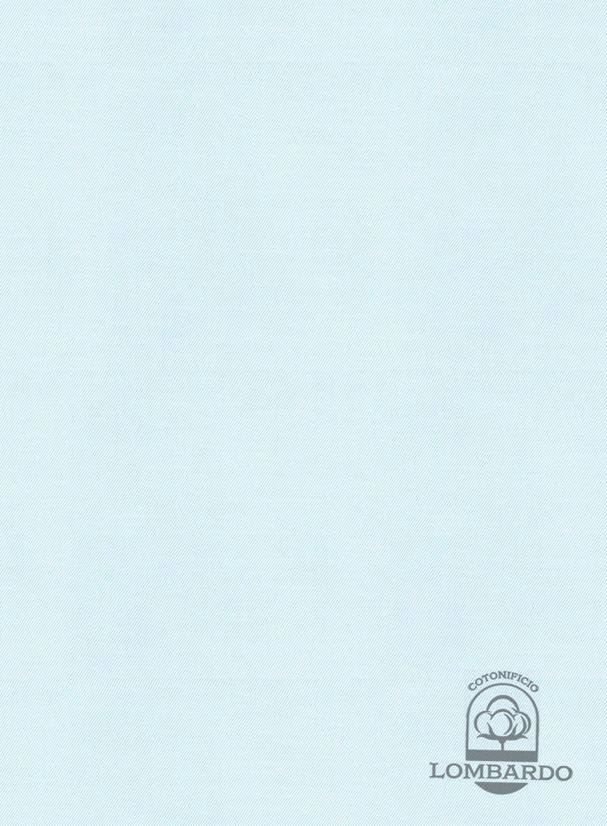 Italian Lombardo Tropical Blue Shirt - Image 3