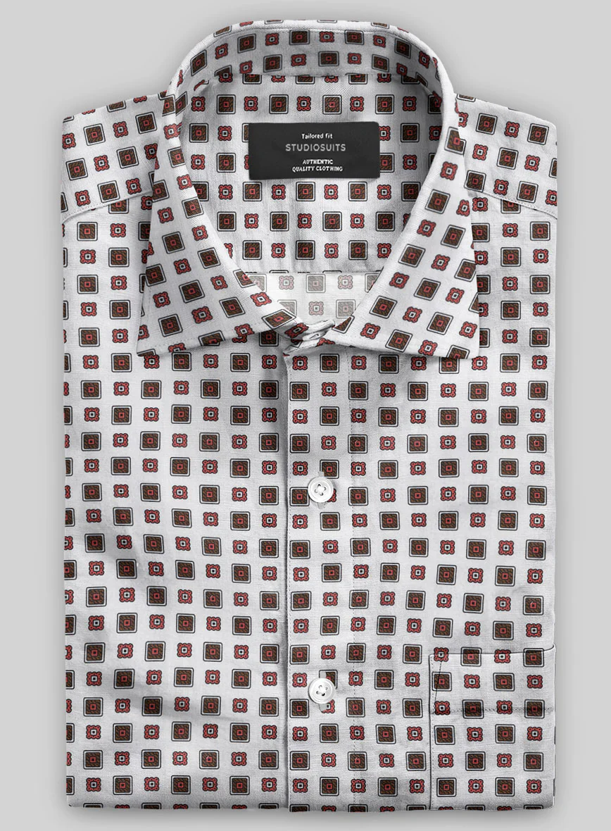 Italian Loreta Summer Linen Shirt
