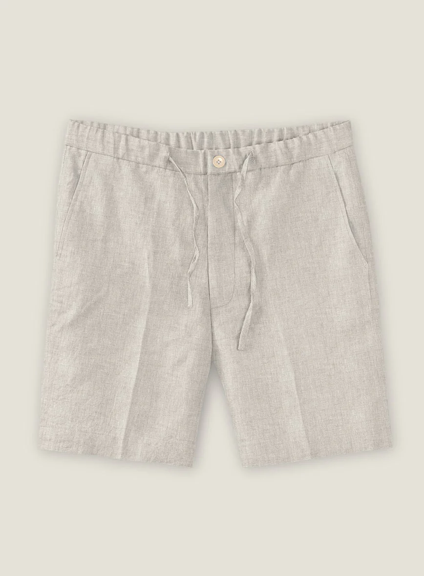 Italian Meadow Linen Shorts