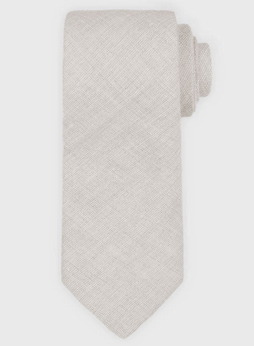 Italian Linen Tie - Meadow