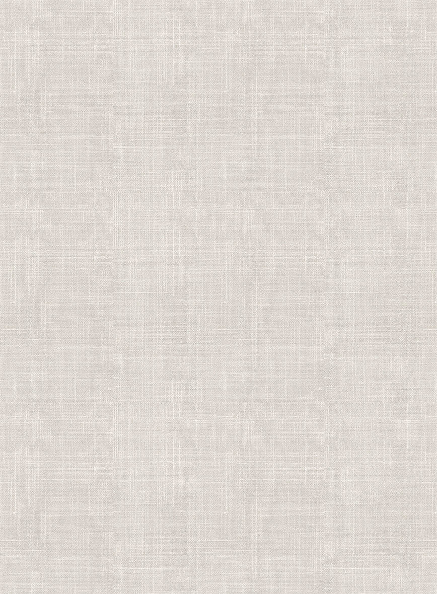 Italian Murano Fawn Wool Linen Suit - Image 6