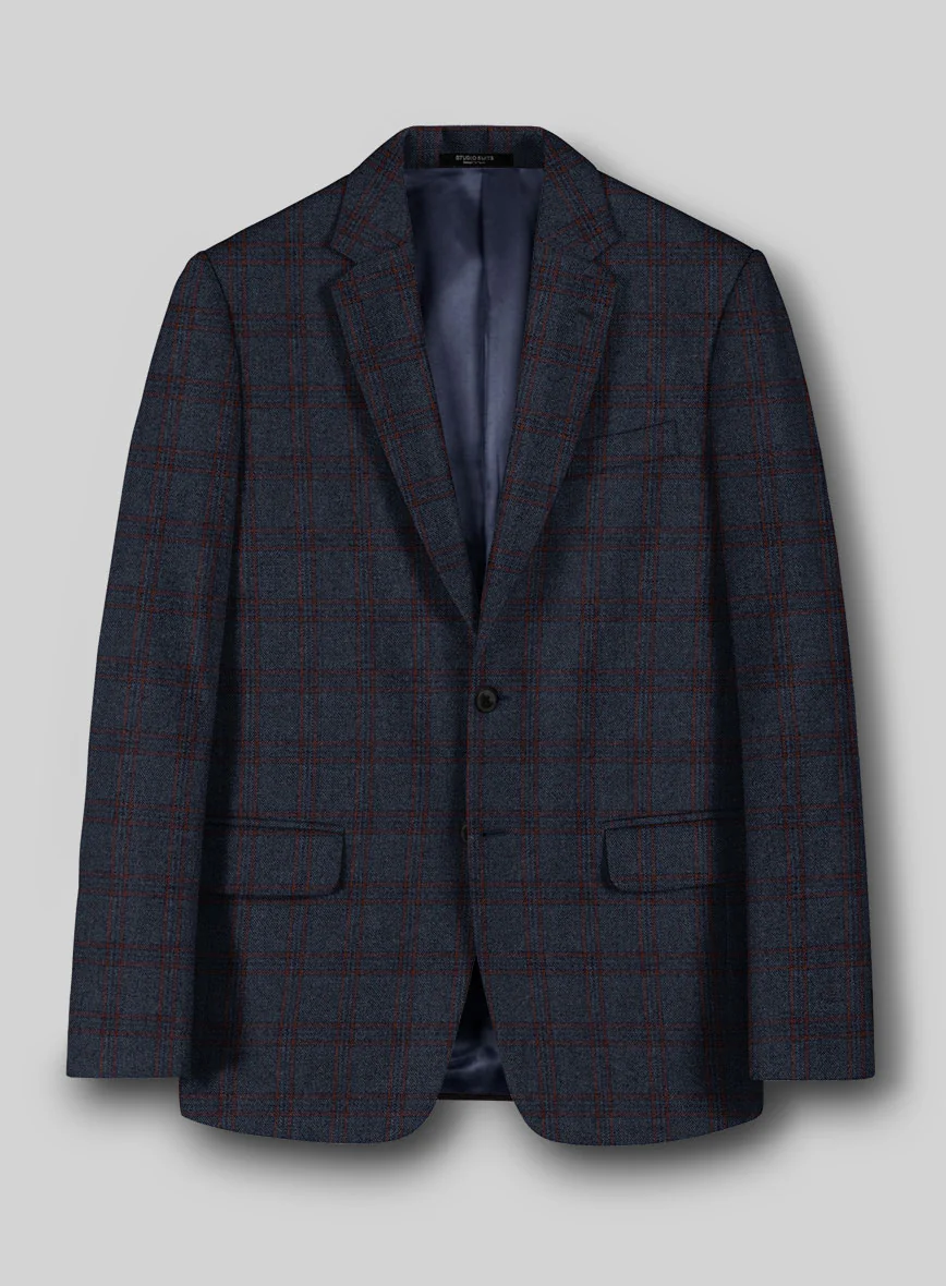 Italian Narciso Check Tweed Suit - Image 3