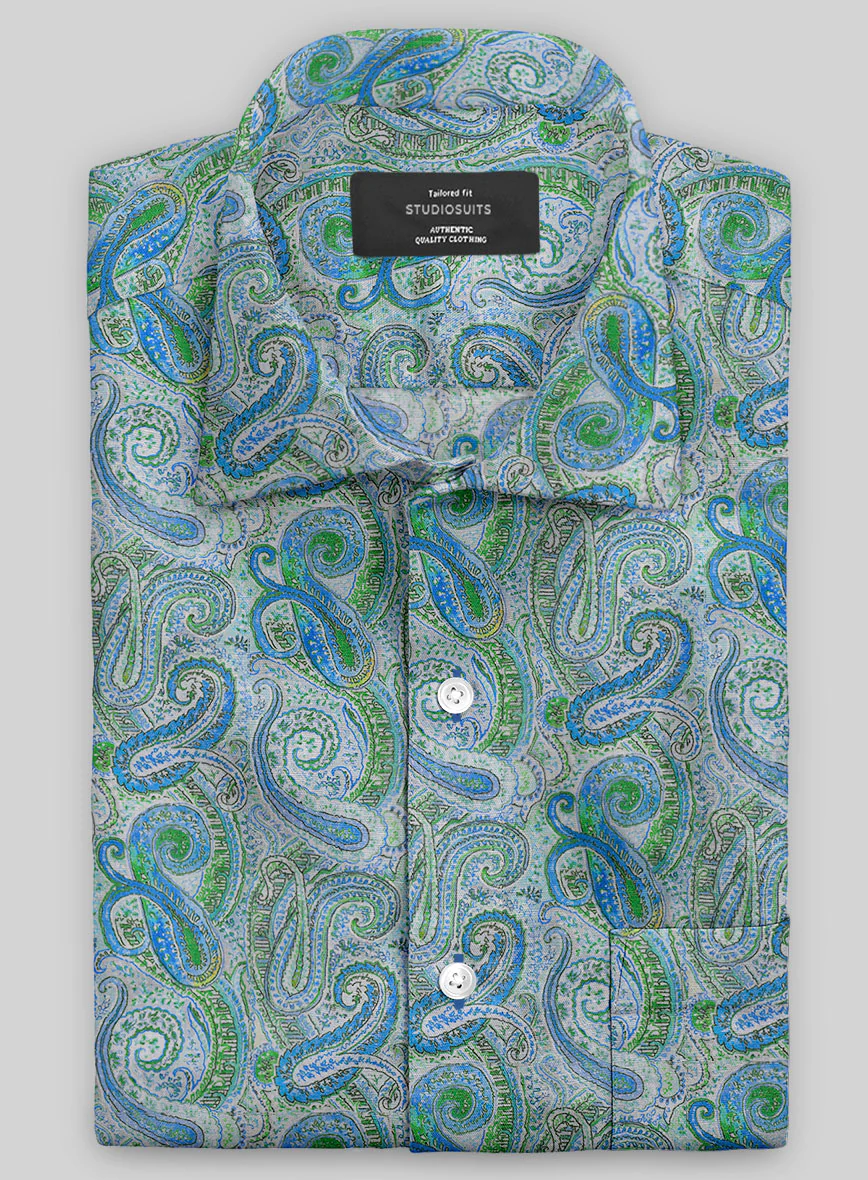 Italian Nicoleta Summer Linen Shirt