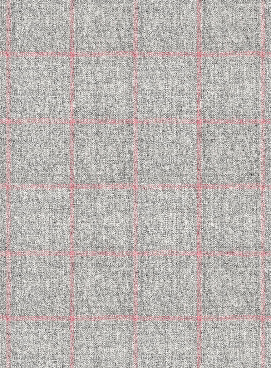Italian Norezi Gray Wool Jacket - Image 3