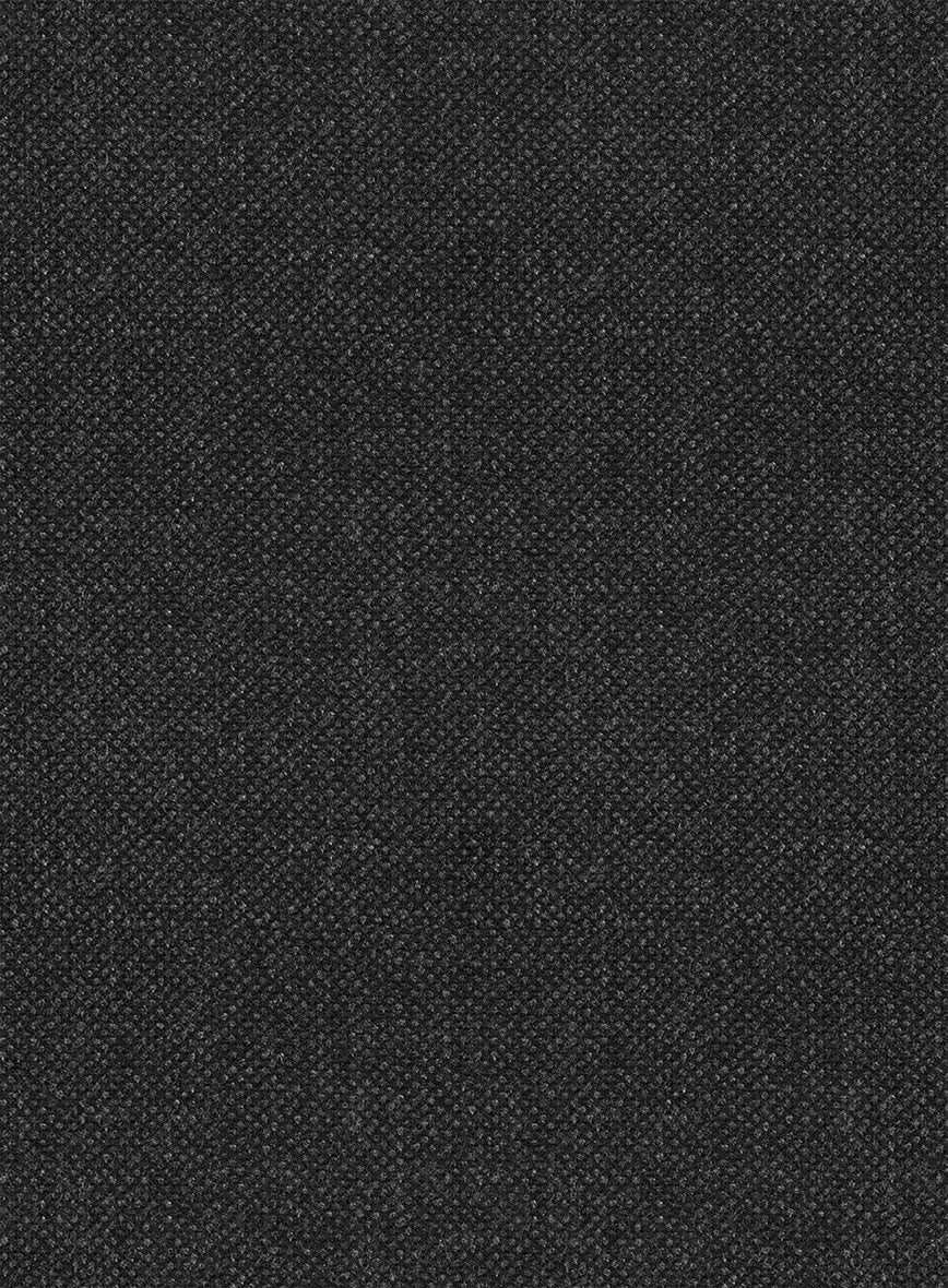 Italian Ombo Charcoal Birdseye Flannel Jacket - Image 3