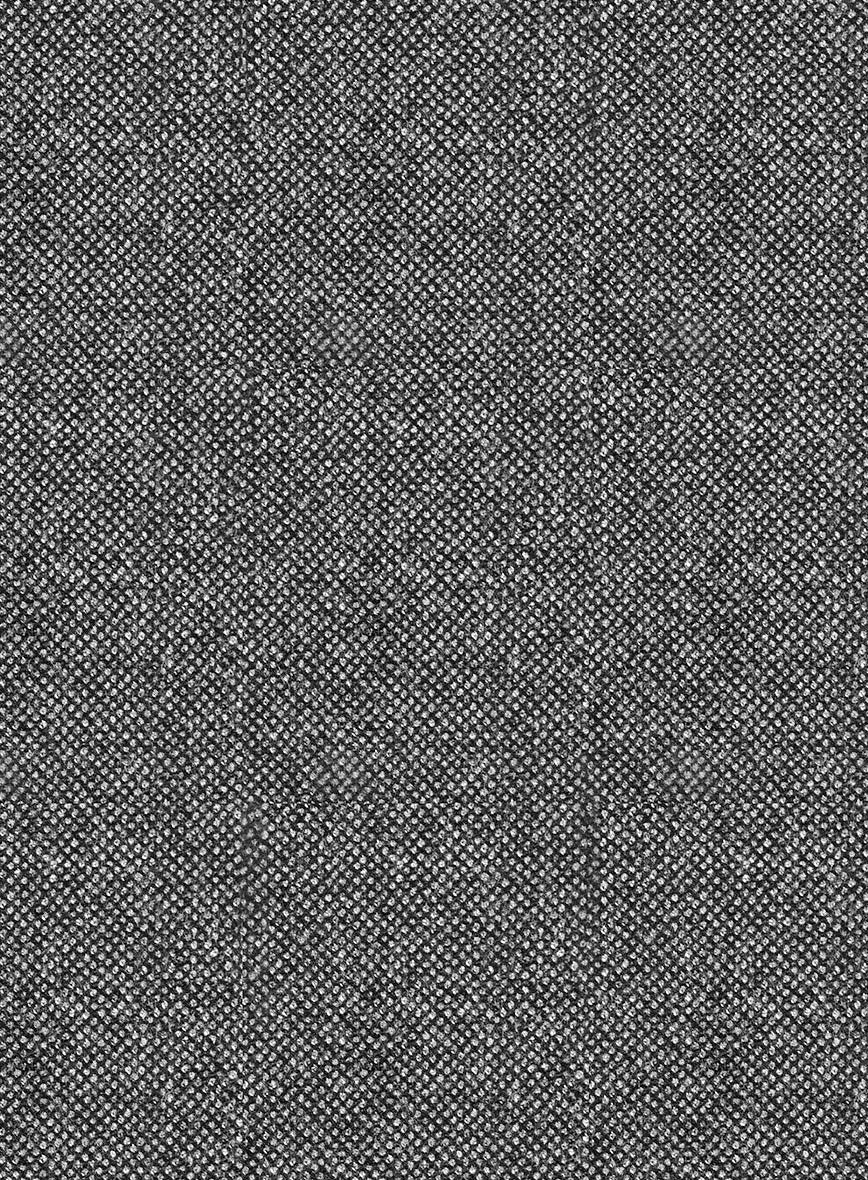 Italian Ombo Gray Birdseye Flannel Suit - Image 7