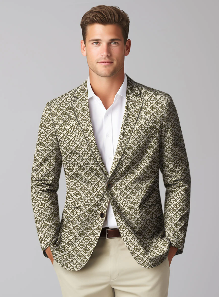 Italian Organic Silk Caruso Jacket - Image 2