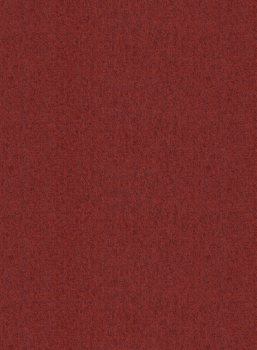 Italian Plicio Auburn Wool Jacket - Image 3