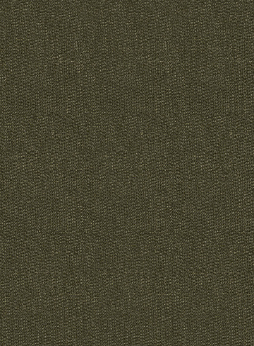 Italian Prato Green Linen Jacket - Image 3